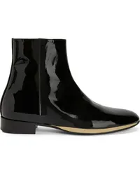 Giuseppe Zanotti GZ Flash Stiefel mit Lackoptik Schwarz