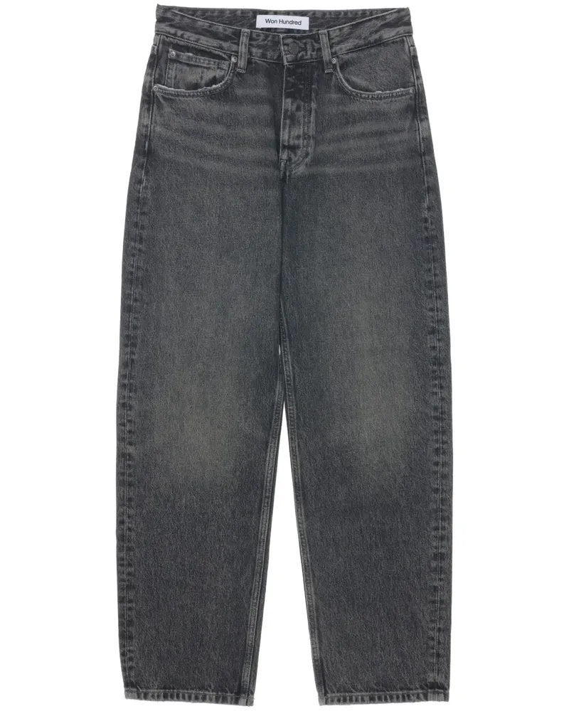 Won Hundred Gerade Alexandra Jeans - Schwarz Schwarz