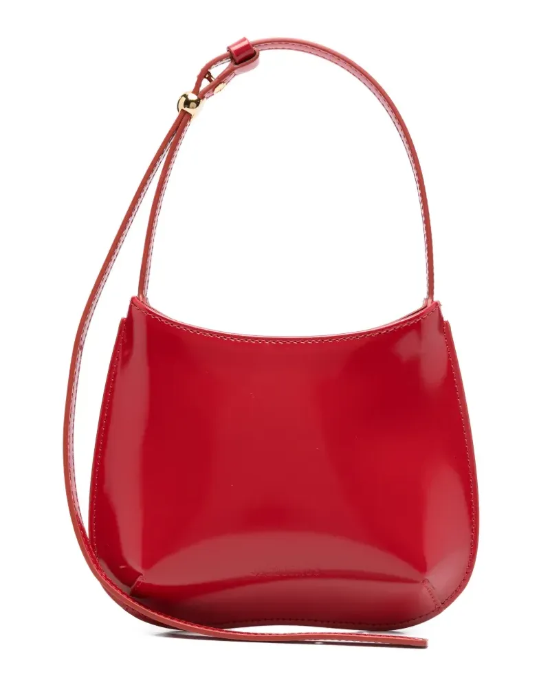 Jacquemus The Small Bisou Schultertasche mit Reißverschluss - Rot Rot