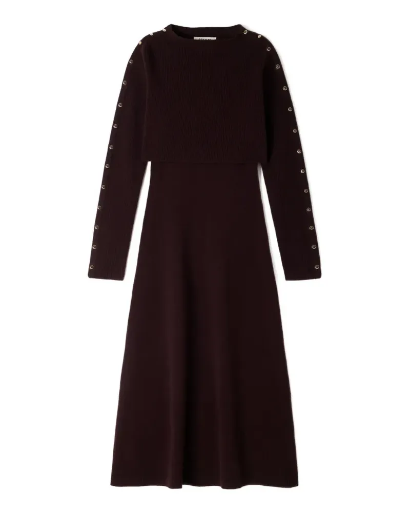 Sandro Kleid mit Nieten - Violett Violett