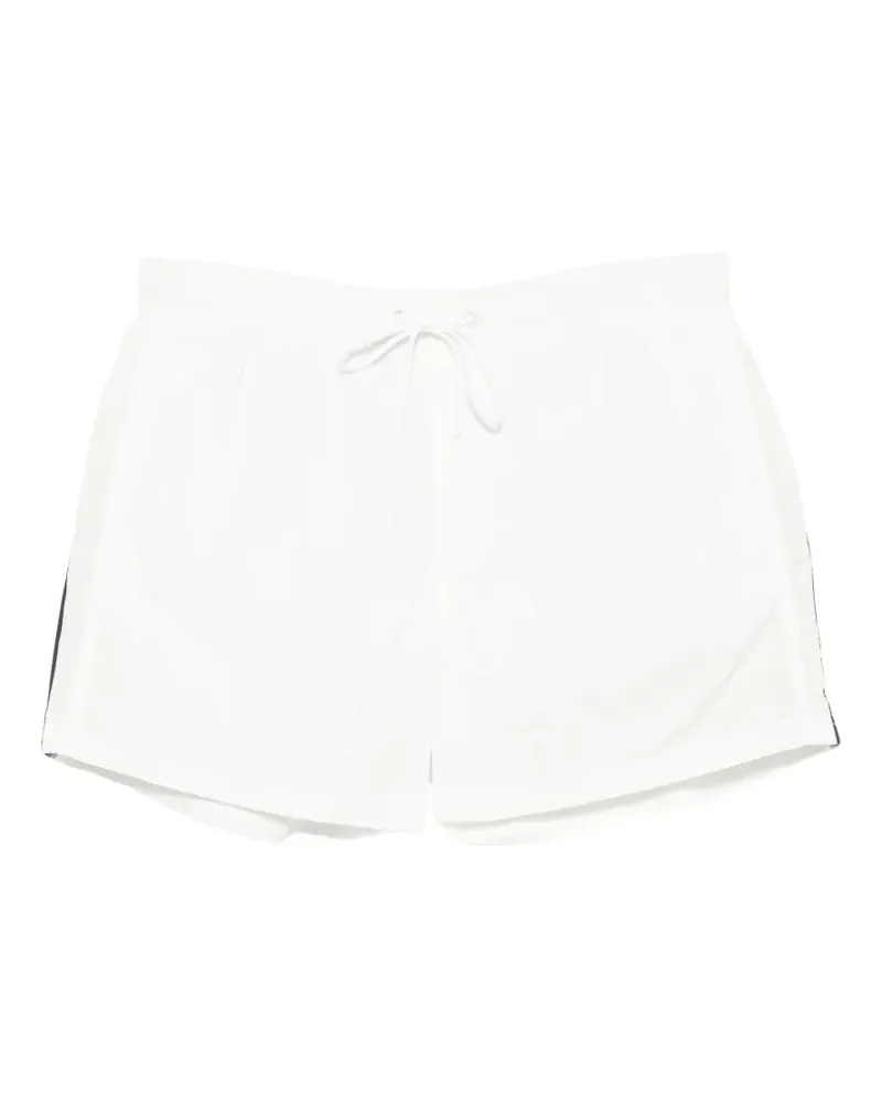 Sundek stripe-trim swim shorts - Weiß Weiß