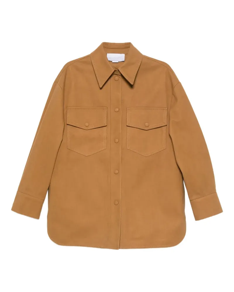 Stella McCartney Jacke mit doppelter Tasche - Nude Nude