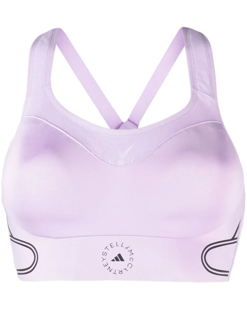adidas TruePurpose Sport-BH - Violett Violett