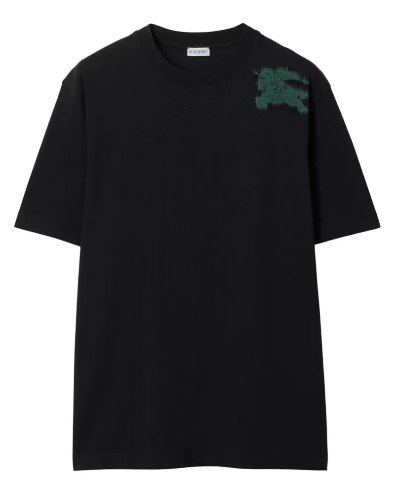 Burberry Equestrian Knight T-Shirt - Schwarz Schwarz