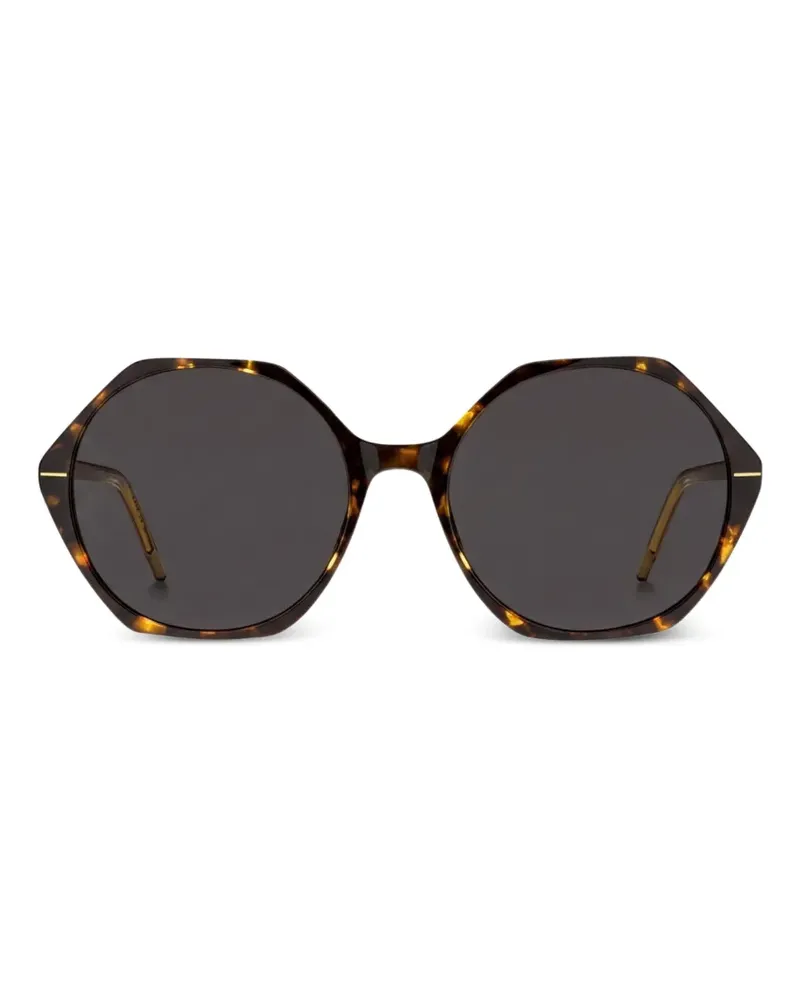 HUGO BOSS Sonnenbrille in Schildpattoptik - Braun Braun
