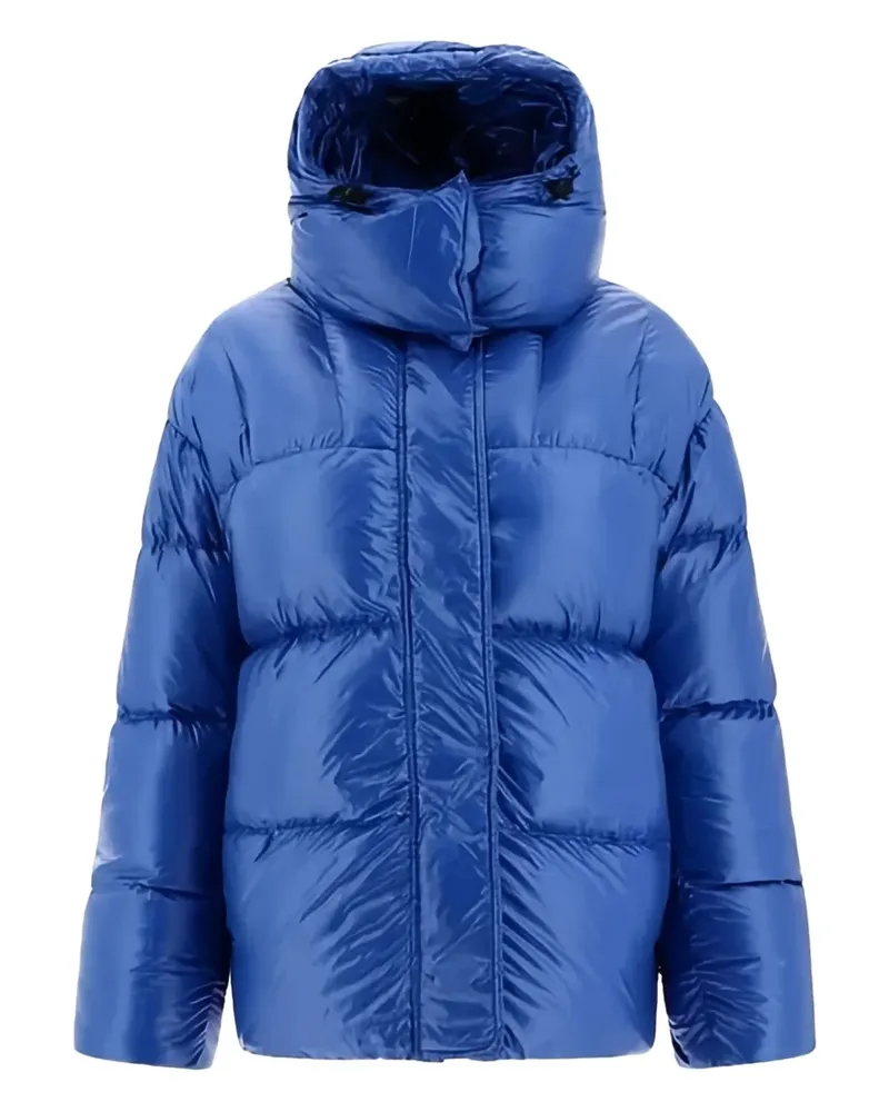 ASPESI Gefütterte Kapuzenjacke - Blau Blau