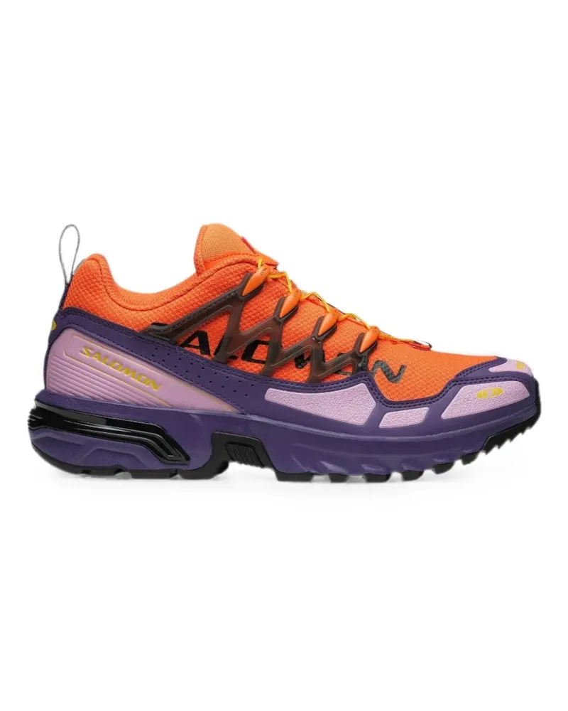 Salomon panelled mesh sneakers - Orange Orange