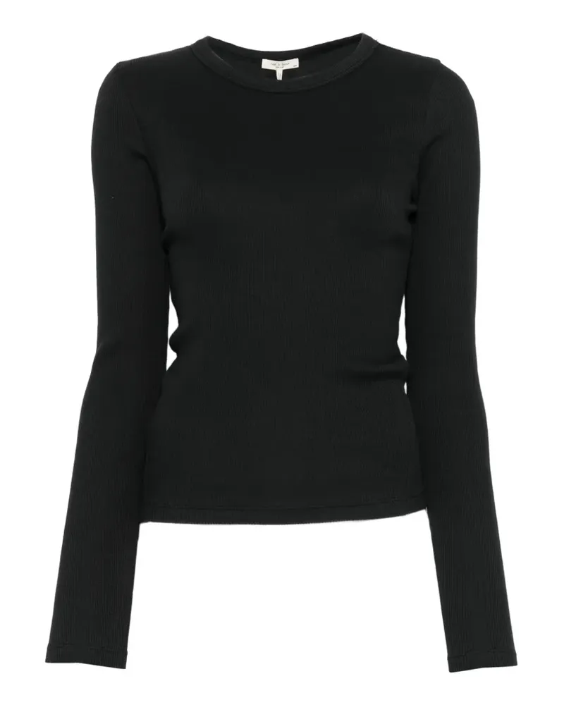 Rag & Bone crew-neck T-shirt - Schwarz Schwarz