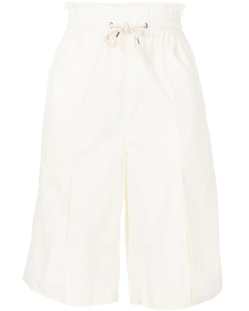 Dion Lee Joggingshorts mit Kordelzug - Weiß Weiß