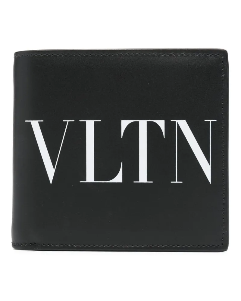 Valentino Garavani VLTN Portemonnaie - Schwarz Schwarz
