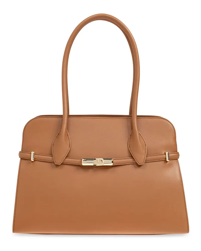 Furla Brandy Schultertasche - Braun Braun
