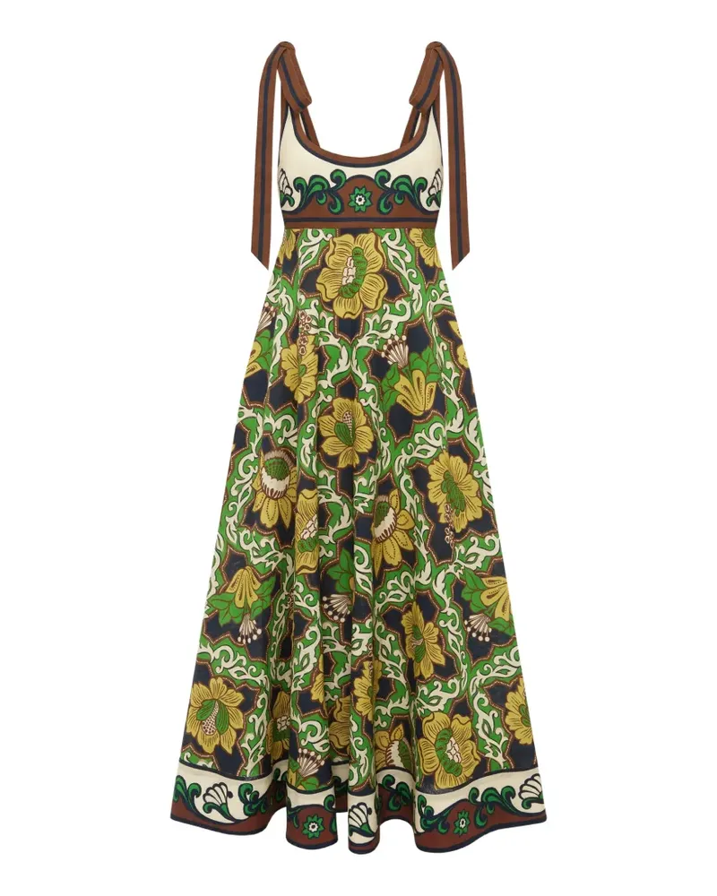 ALEMAIS Liana midi dress - Schwarz Schwarz