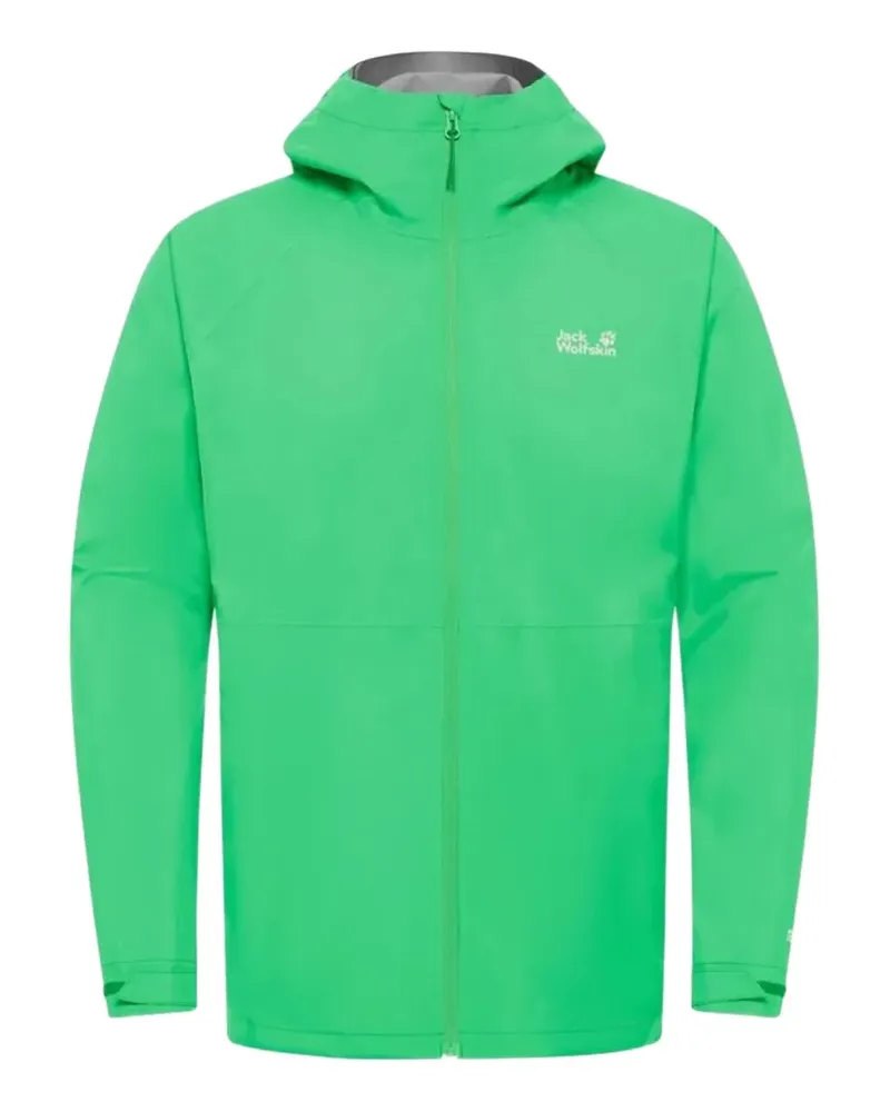 Jack Wolfskin Prelight logo-print hooded jacket - Grün Grün