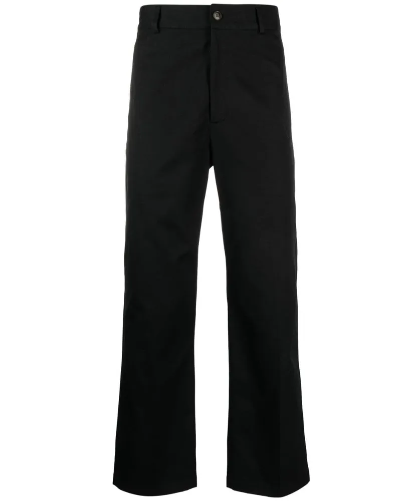 Acne Studios Hose mit geradem Bein - Schwarz Schwarz
