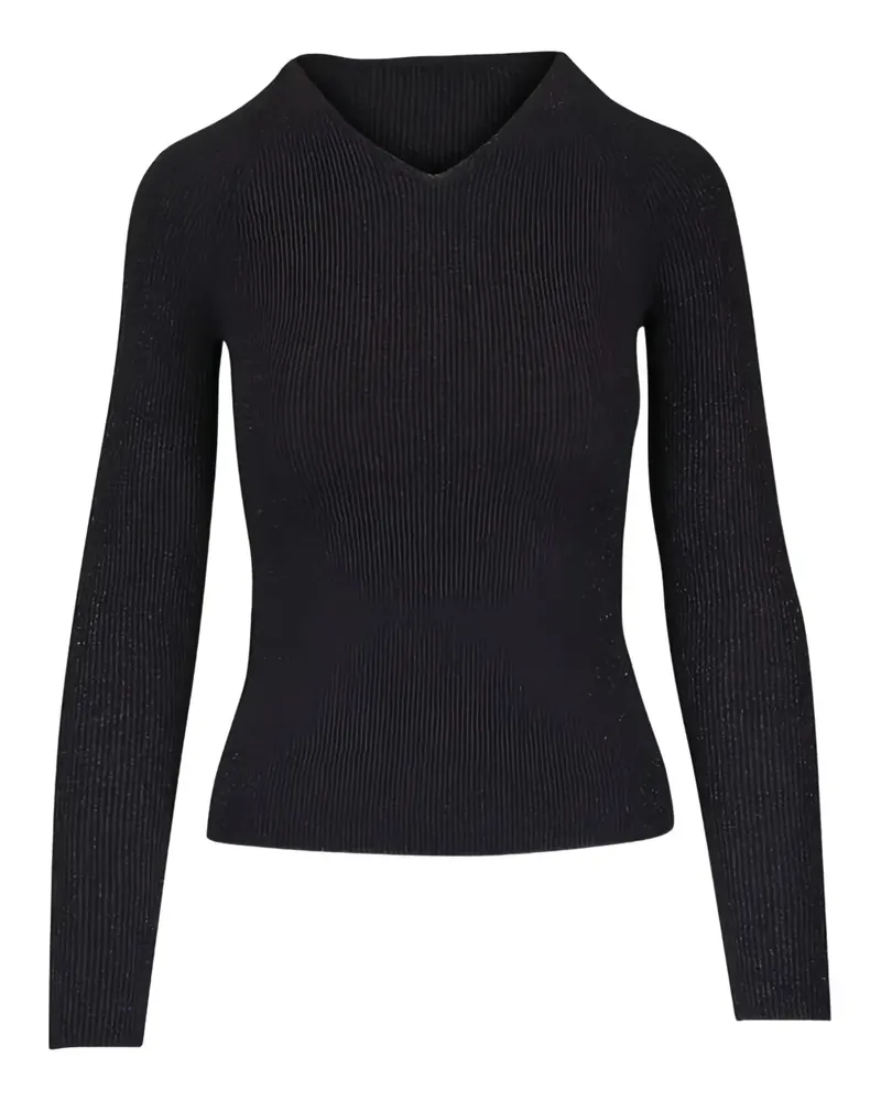 Vince Oberteil mit langen Ärmeln - Schwarz Schwarz