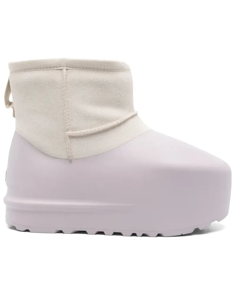 UGG Klassische mini Pumped Molded Stiefel - Weiß Weiß