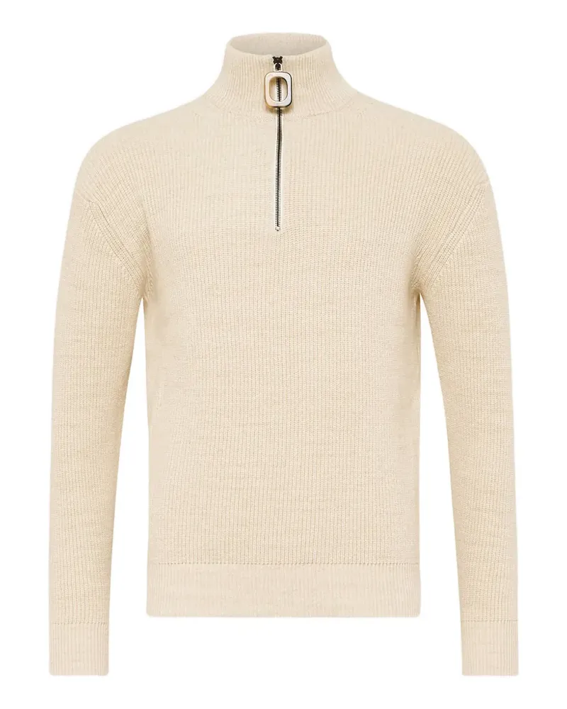 J.W.Anderson Pullover mit kurzem Reißverschluss - Nude Nude