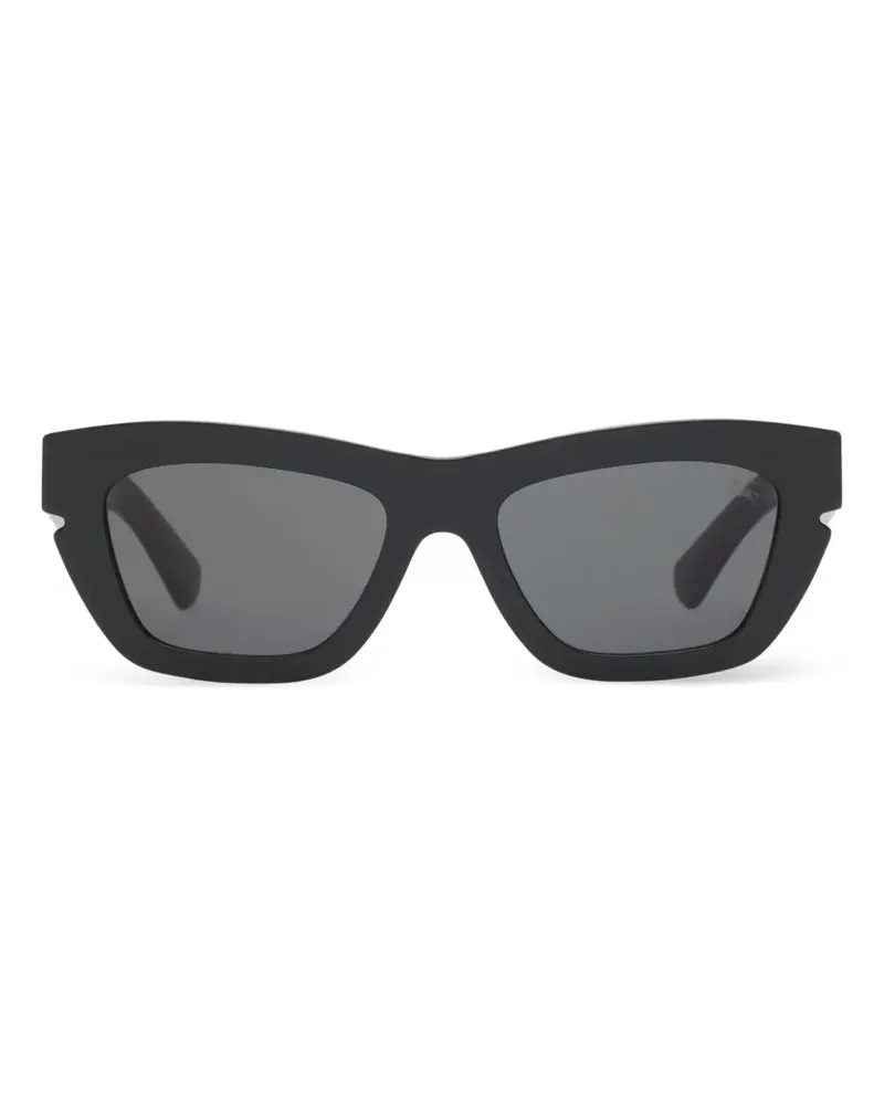 Burberry Inlay Cat-Eye-Sonnenbrille​ - Schwarz Schwarz
