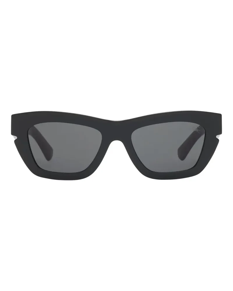 Burberry Inlay Cat-Eye-Sonnenbrille​ - Schwarz Schwarz