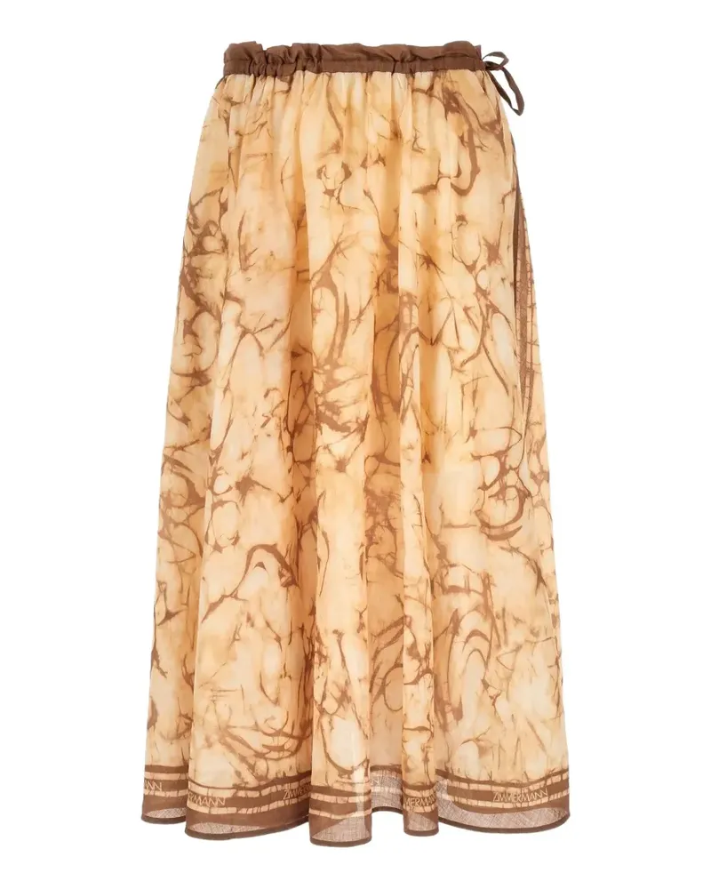 Zimmermann Indra midi skirt - Nude Nude