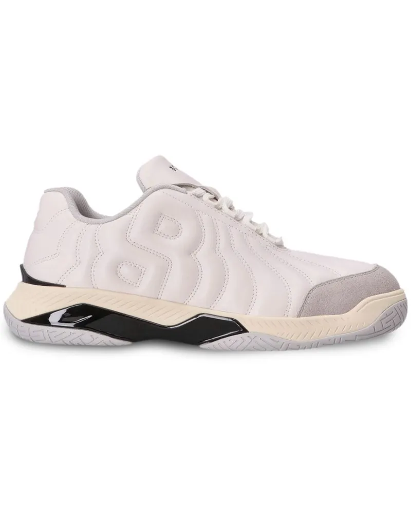 HUGO BOSS Courtstride Sneakers mit Logo-Prägung - Nude Nude