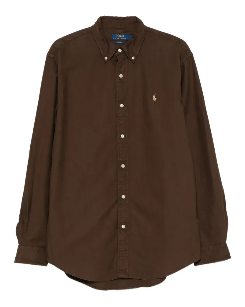 Ralph Lauren Button-down-Hemd mit Logo - Braun Braun