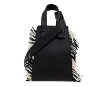 x Albers Compact Hammock Tote Bag mit Fransen - Schwarz