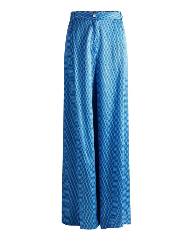 FUSALP button-fastening pants - Blau Blau