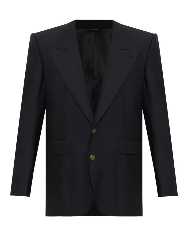 Dolce & Gabbana Sakko mit steigendem Revers - Schwarz Schwarz