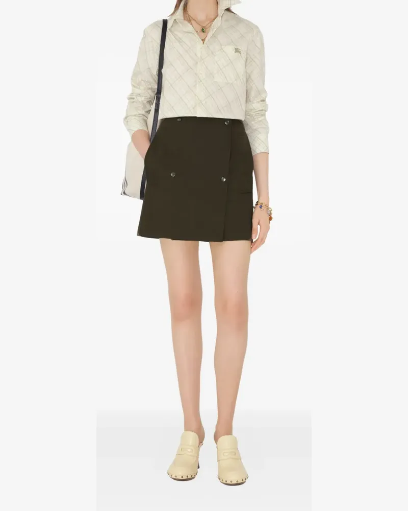 Burberry Minirock im Trenchcoat-Stil - Braun Braun