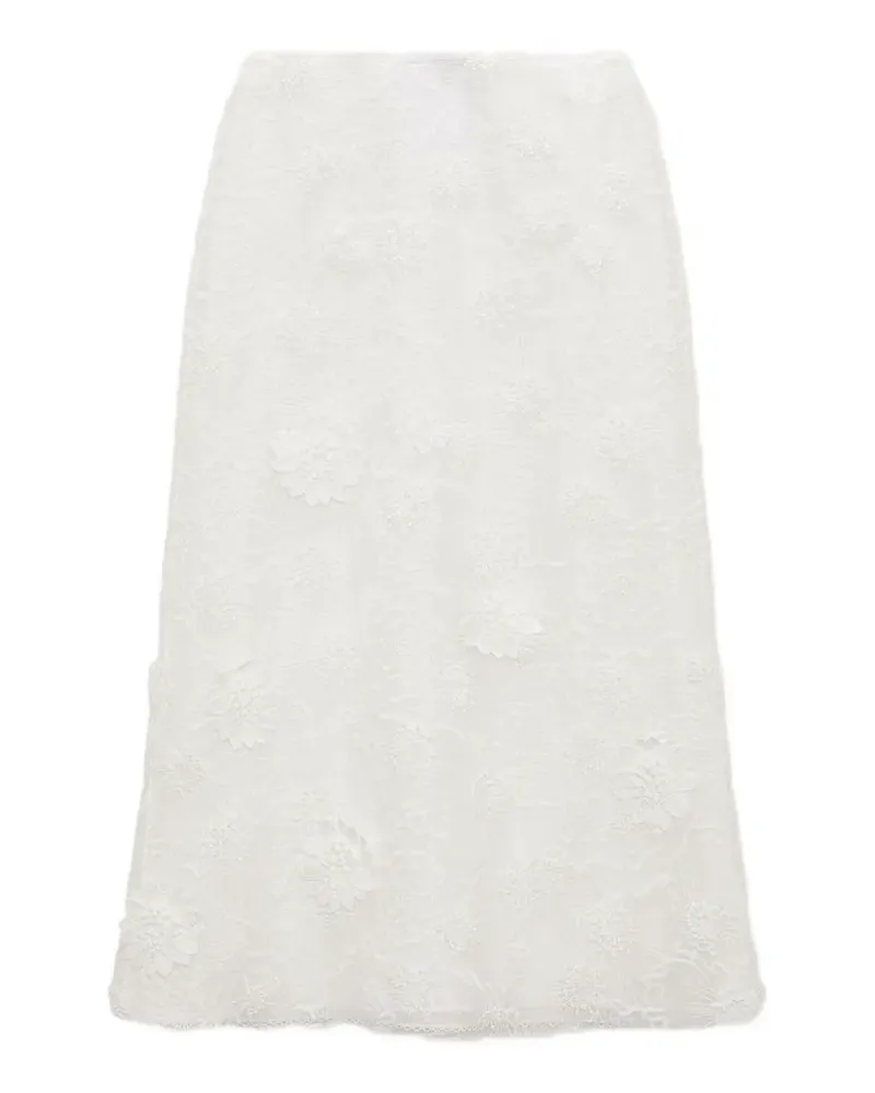 Dorothee Schumacher Sheer Meadow skirt - Weiß Weiß