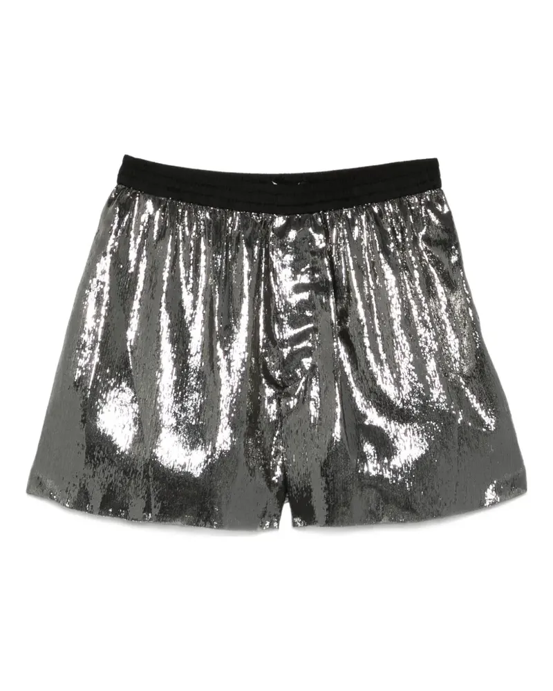 Sapio Shorts mit elastischem Bund - Silber Silber