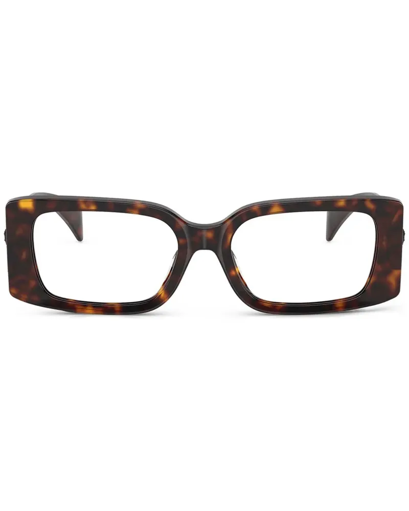 Versace Medusa Medallion Brille - Braun Braun