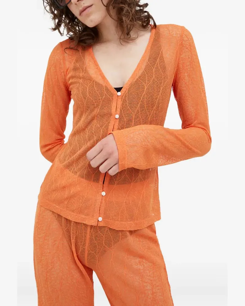 Résumé Langärmeliges Oberteil - Orange Orange