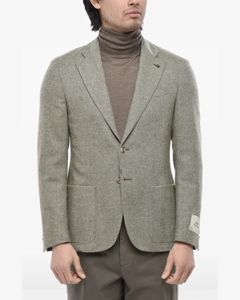 Corneliani Einreihige Jacke - Nude Nude