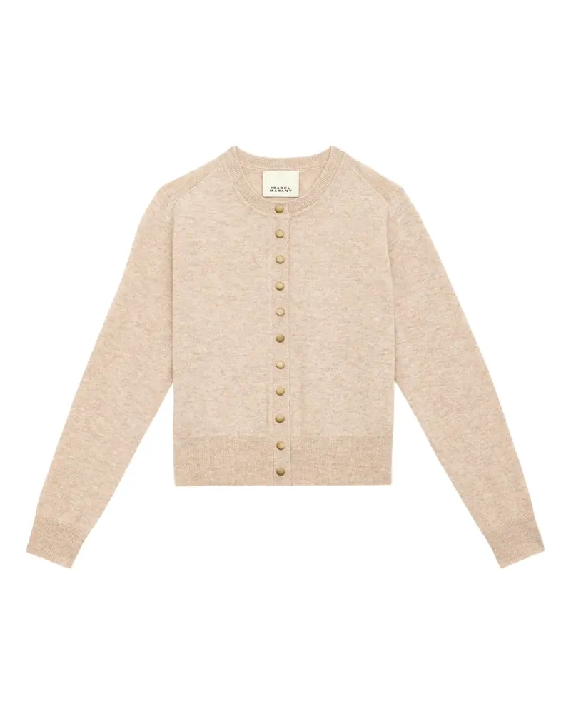 Isabel Marant Idesia Cardigan - Nude Nude