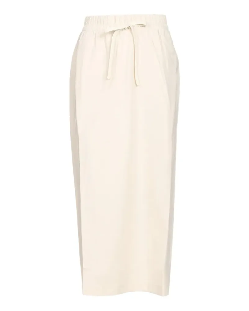 Max Mara Jerseyrock mit Kordelzug - Nude Nude