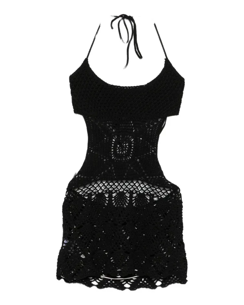 Frankies Bikinis x Jennie Gabriella mini dress - Schwarz Schwarz