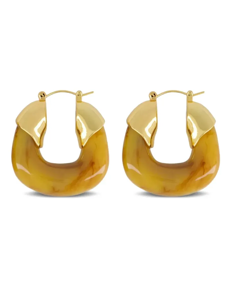 Lizzie Fortunato Klassische Creolen - Gold Gold