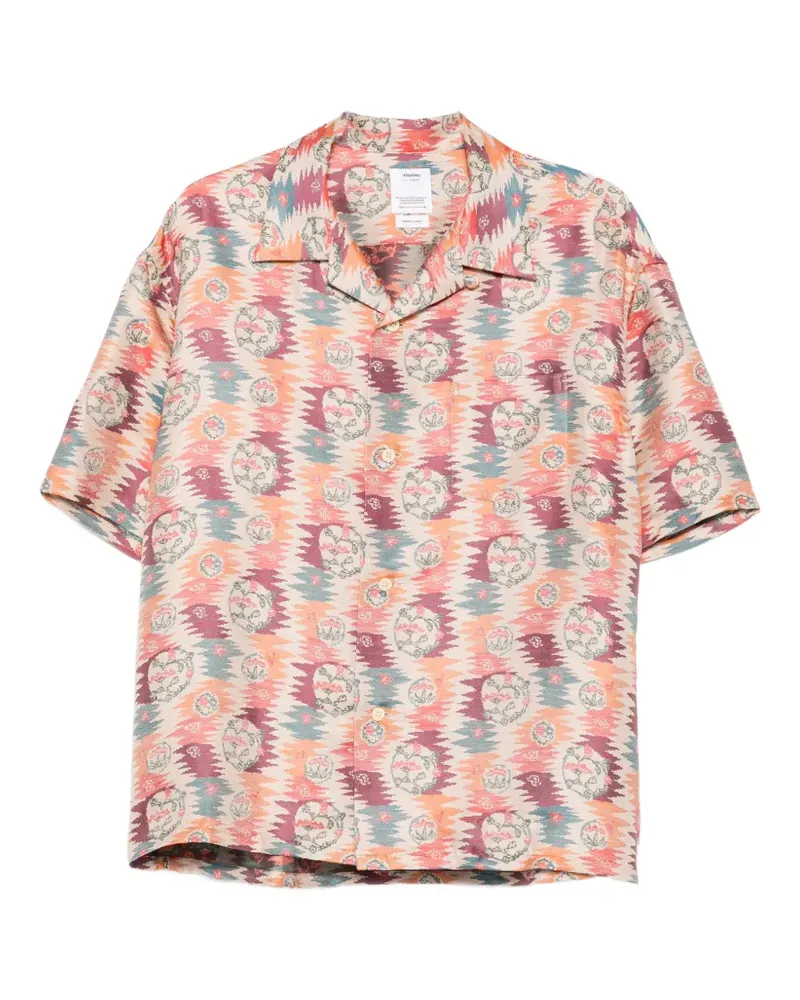 Visvim Crosby jacquard shirt - Nude Nude