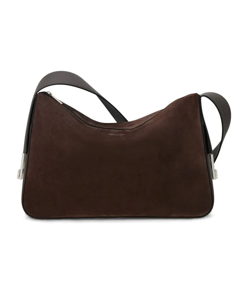 Ferragamo Umhängetasche aus Leder - Braun Braun