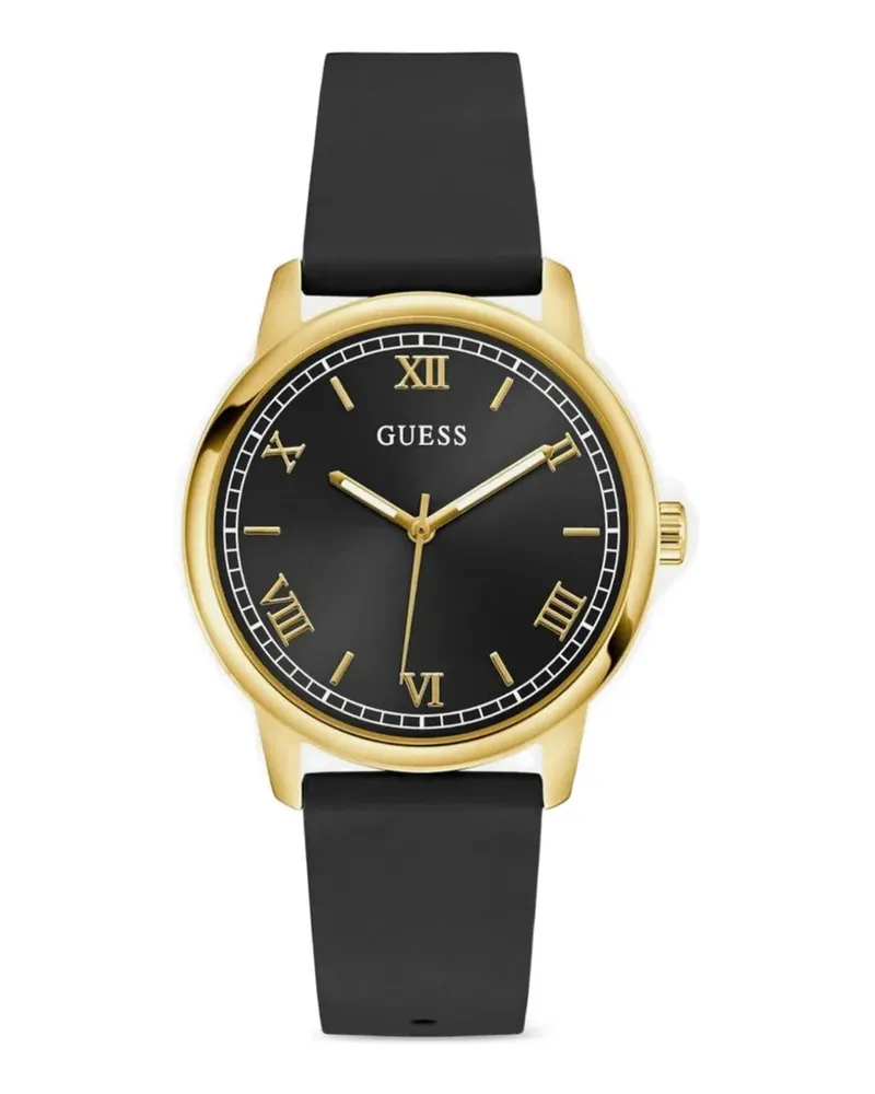 Guess black gold-tone analog watch - Schwarz Schwarz