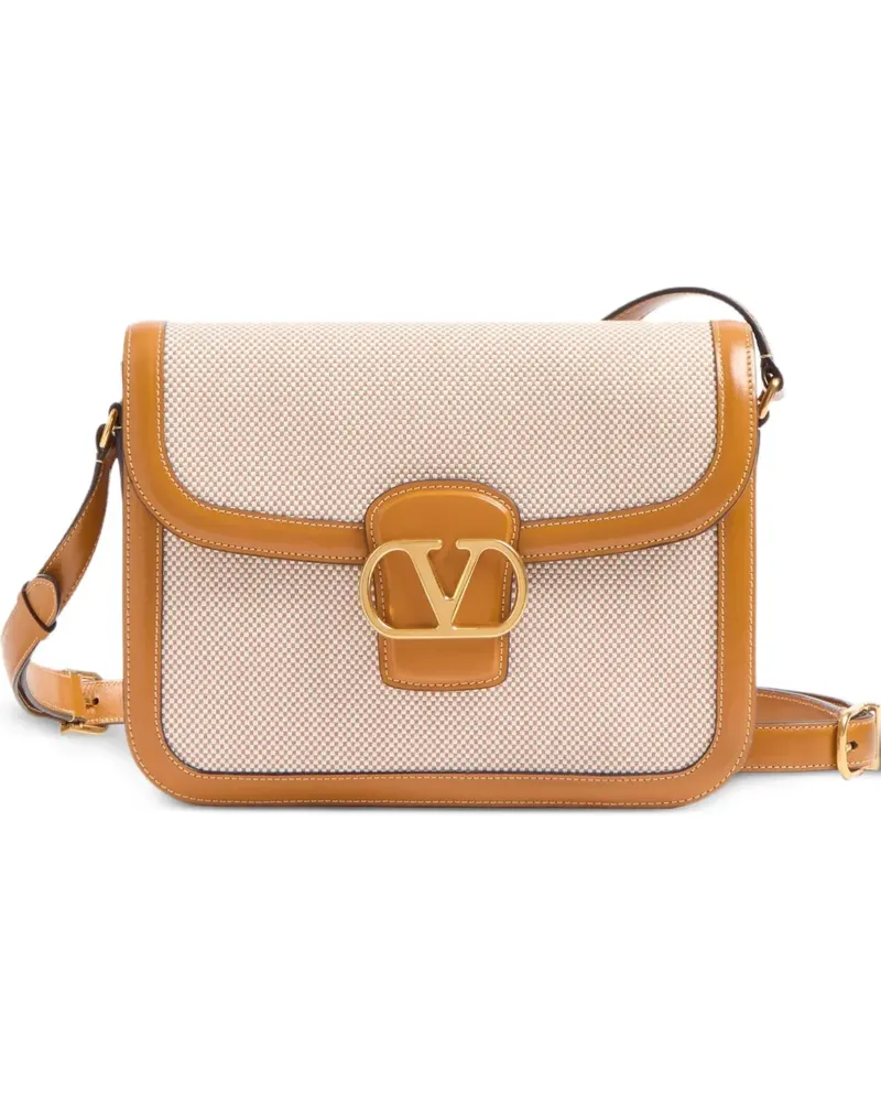 Valentino Garavani 9to5 Schultertasche - Nude Nude