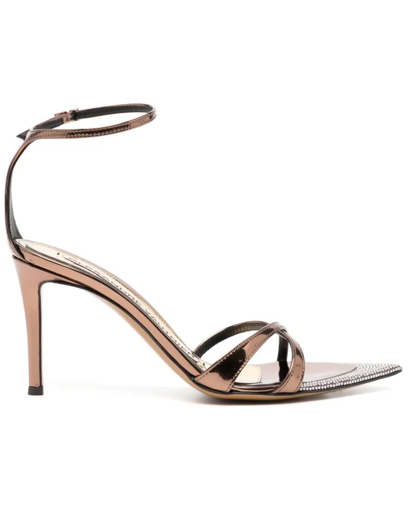 Alexandre Vauthier Sandalen 80mm - Braun Braun