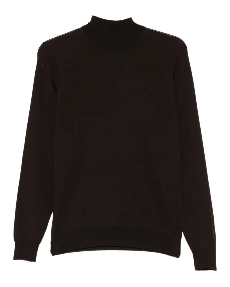 Drumohr  Pullover mit Stehkragen - Braun Braun
