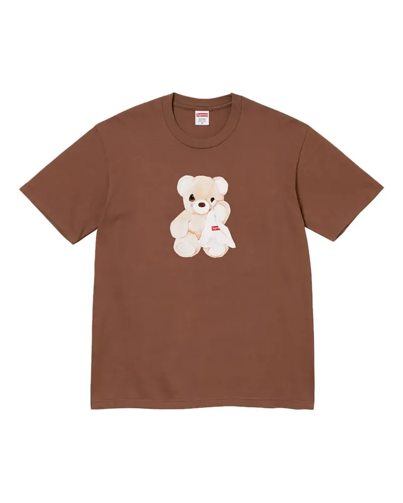 Supreme Being T-Shirt mit Bären-Print - Braun Braun