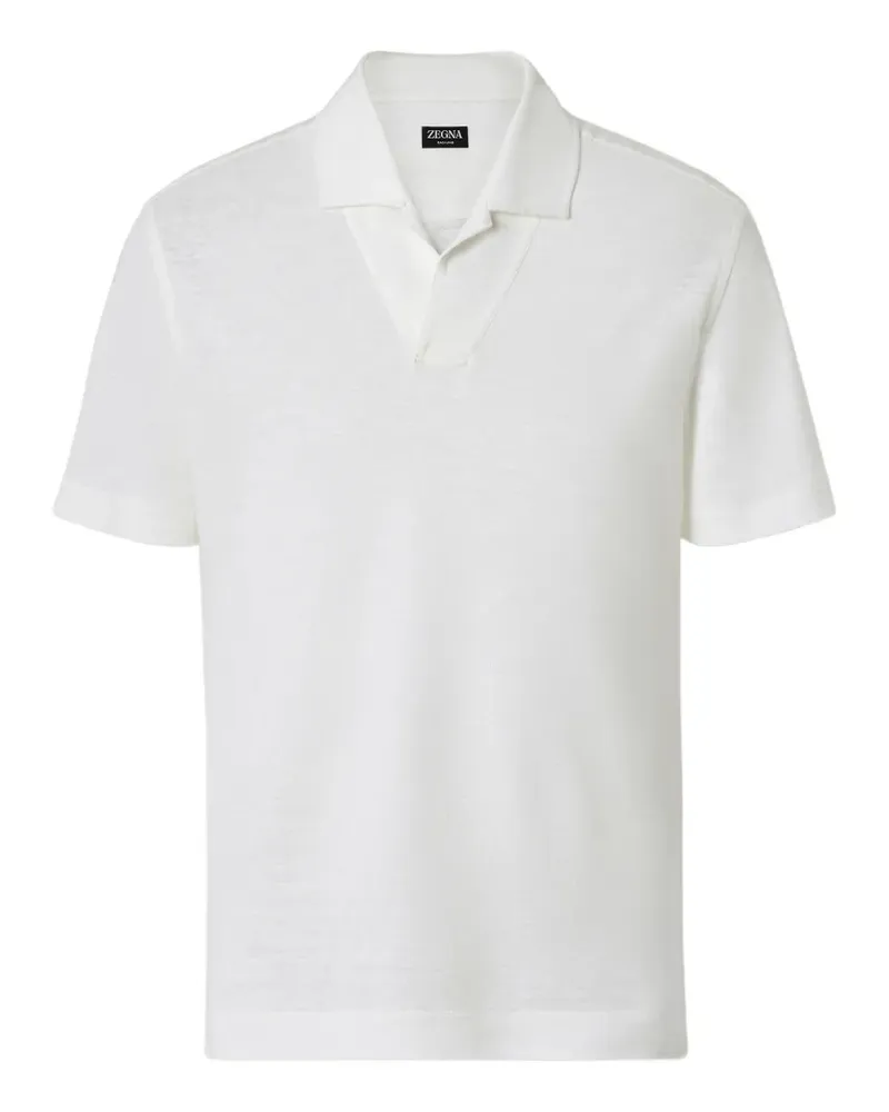 Ermenegildo Zegna Oasi Lino T-Shirt - Weiß Weiß