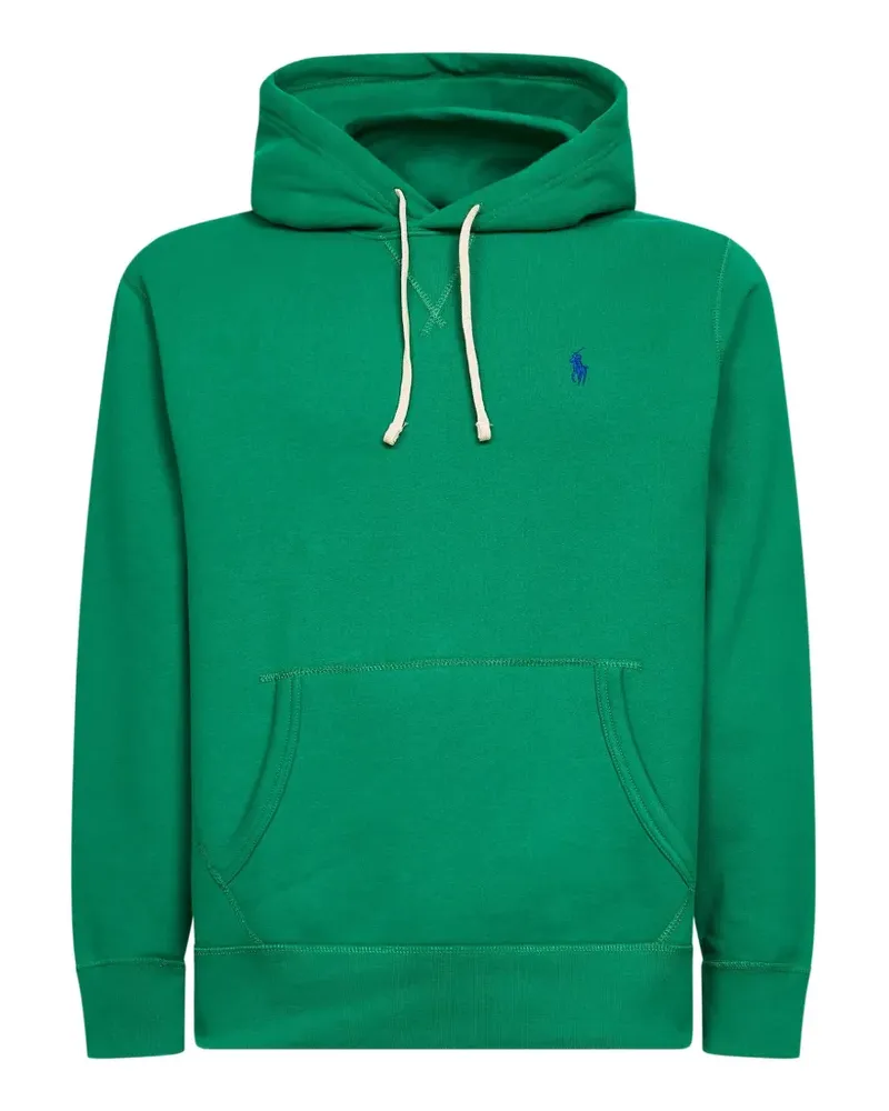 Ralph Lauren logo-embroidered hoodie - Grün Grün