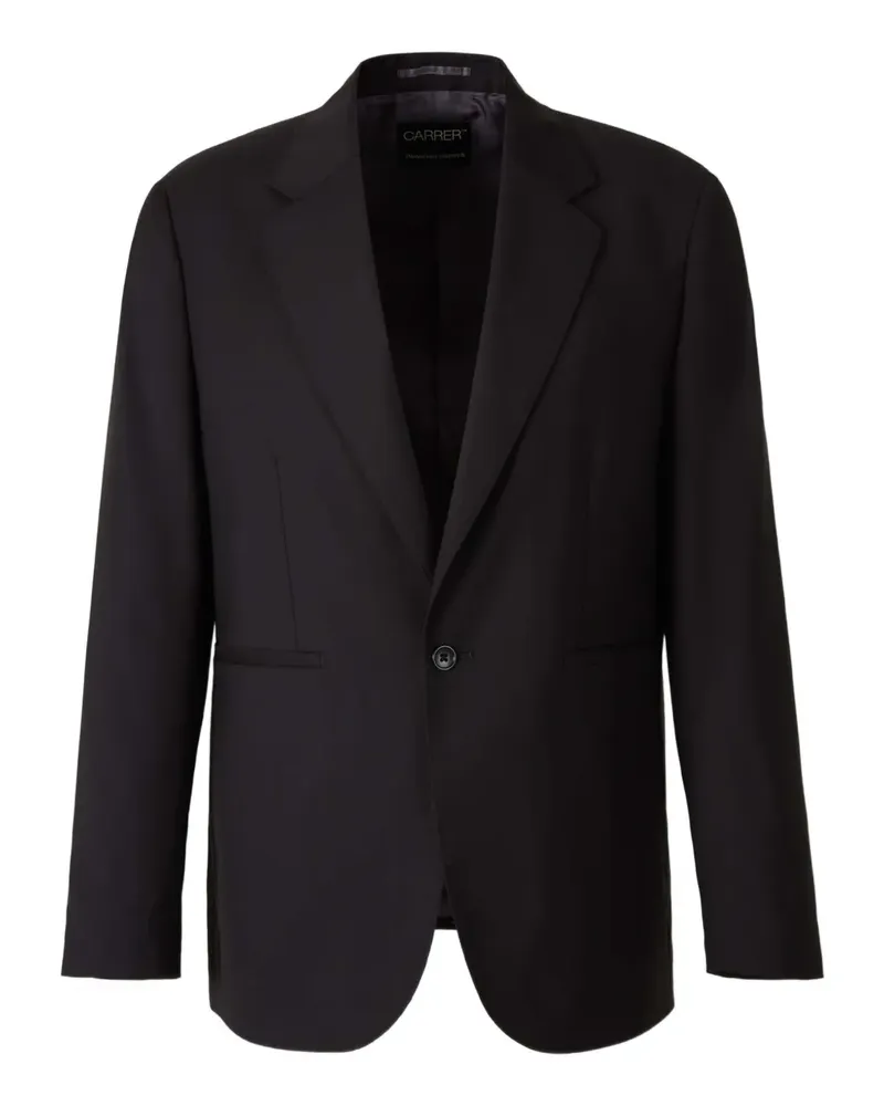 Carrera single-breasted blazer - Schwarz Schwarz