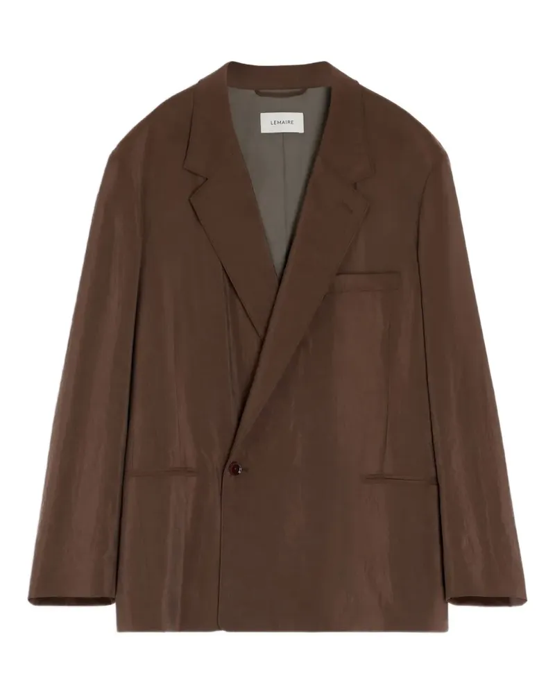 Christophe Lemaire Doppelreihiges Sakko - Braun Braun